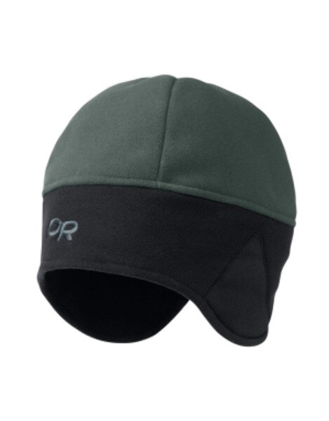 Outdoor Research Wind Warrior Hat in Foliage Green and Black